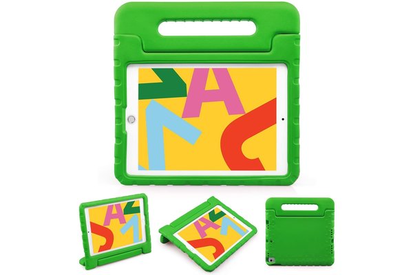 iPadspullekes.nl iPad 2020/2021 10.2 Inch Kinderhoes Groen