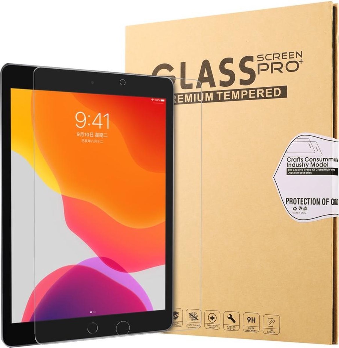 iPad Pro 12,9 2015 / 2017 screenprotector (Glas)