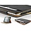 iPadspullekes.nl iPad Air 2020/2022 10.9 Inch luxe hoes zwart bruin leer