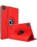 iPadspullekes.nl iPad Air 11 Inch 2024 / 10.9 Inch 2022/2020 / Pro 11 Inch 2022/2021/2020 360 graden hoes rood