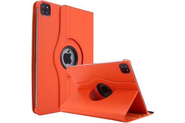 iPadspullekes.nl iPad Air 2022/2020 10.9-inch / Pro 11-inch (2020/2021/2022) 360 graden hoes oranje
