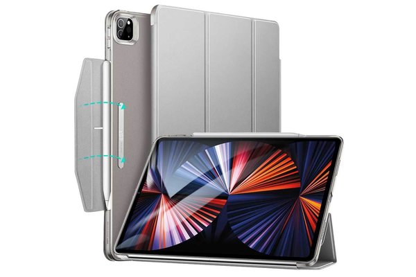ESR ESR Trifold Case iPad Pro 2021 12.9-inch grijs