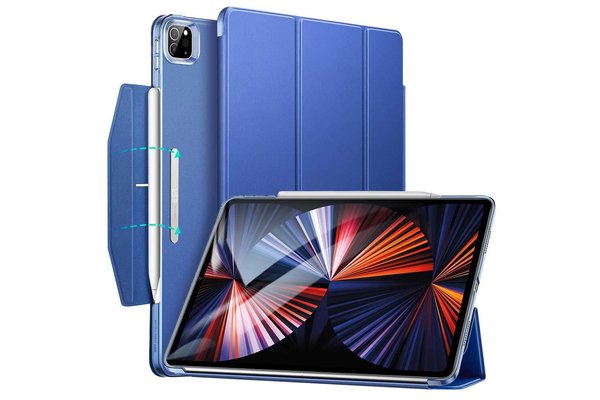 ESR ESR Trifold Case iPad Pro 2021/2022 12.9-inch blauw