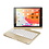 iPadspullekes.nl iPad Pro 10.5/Air 2019 toetsenbord draaibare case goud