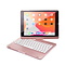 iPadspullekes.nl iPad Pro 10.5/Air 2019 toetsenbord draaibare case roze