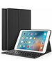 iPadspullekes.nl iPad 2019/2020/2021 10.2 inch hoes met afneembaar toetsenbord zwart