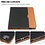 iPadspullekes.nl iPad Pro 11 2020/2021/2022 luxe hoes leer bruin zwart
