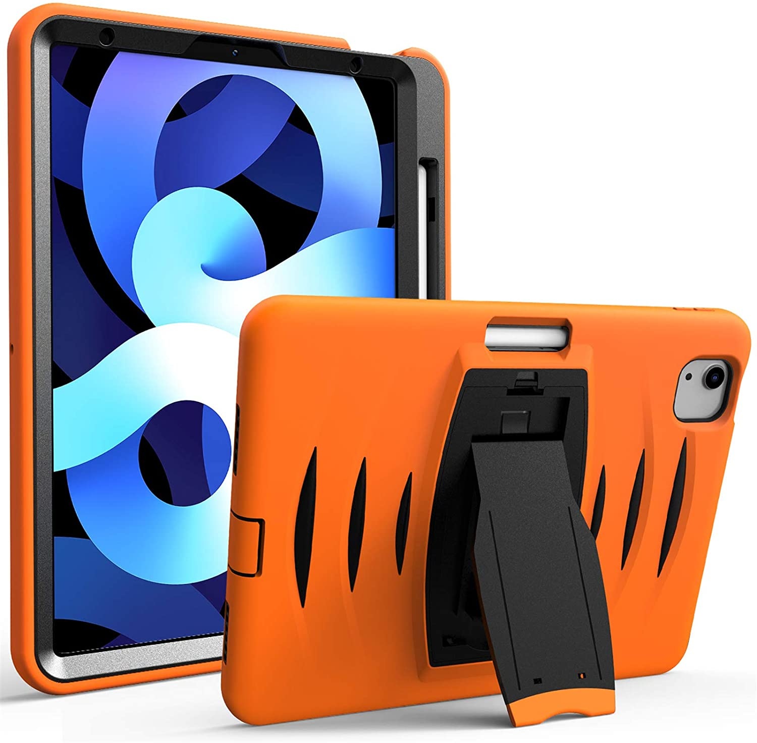 iPad Pro 11 Inch 2022/2021/2020/2018 hoes protector oranje
