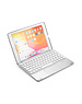 iPadspullekes.nl iPad 2020/2021 10.2 Inch  toetsenbord hoes zilver met touchpad