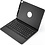 iPadspullekes.nl iPad 2020/2021 10.2 Inch toetsenbord hoes met touchpad zwart