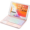 iPadspullekes.nl iPad 2020/2021 10.2 Inch toetsenbord hoes roze