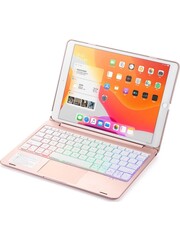 iPadspullekes.nl iPad 2019 10.2 toetsenbord hoes roze