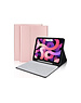 iPadspullekes.nl iPad 2022 10.9 Inch 10de Generatie Bluetooth Toetsenbord Afneembaar Rose Goud