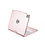 iPadspullekes.nl iPad Pro 12.9 inch 2020/2021/2022 Toetsenbord Case Rosé Goud 360 graden draaibaar met Touchpad  Muis