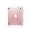 iPadspullekes.nl iPad Pro 12.9 inch 2020/2021/2022 Toetsenbord Case Rosé Goud 360 graden draaibaar met Touchpad  Muis