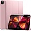 iPadspullekes.nl iPad Air 2022/2020 10.9-inch / Pro 11-inch (2020/2021/2022) Smart Cover Licht Roze