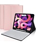 iPadspullekes.nl iPad Pro 13 Inch (2024) Hoes met Afneembaar Toetsenbord Roze