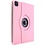 iPadspullekes.nl iPad Air 13-inch (2024) 360 Graden Hoes Licht Roze Leer