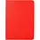 iPadspullekes.nl iPad Air 13-inch (2024) 360 Graden Hoes Rood Leer