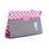 i-Blason iPad Air 2 Leather Slim Book Case roze met witte stippen