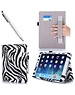 i-Blason iPad Air 2 Leather Slim Book Case zebra print
