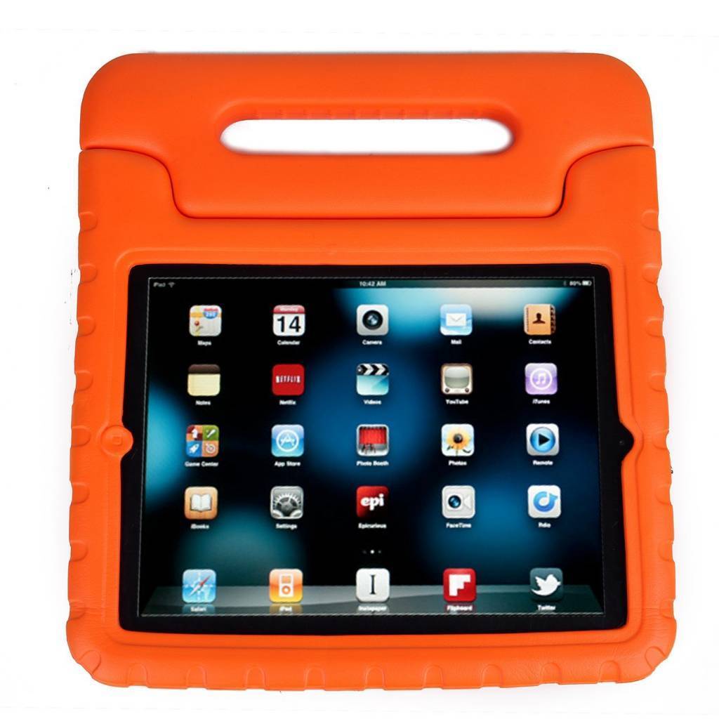 iPad Pro 9.7 Kids Cover oranje Gratis Verzending! iPadspullekes