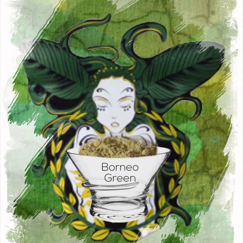 Bornean green. 