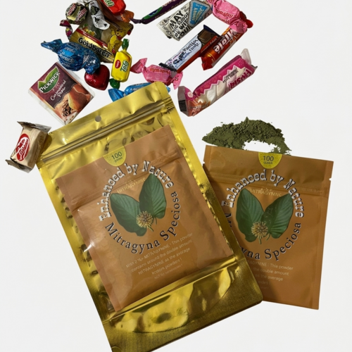 2x Stärkeres Kratom pulver2,23%  MiT (25/50/100g) 