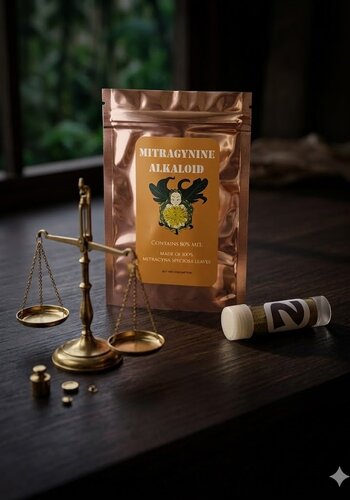 80% Mitragynine Extract-  *Donker. * TIJDELIJKE ACTIE! 