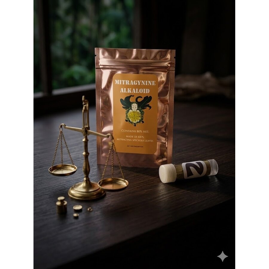 Standardized to 80% Mitragynine alkaloid - Dark-1