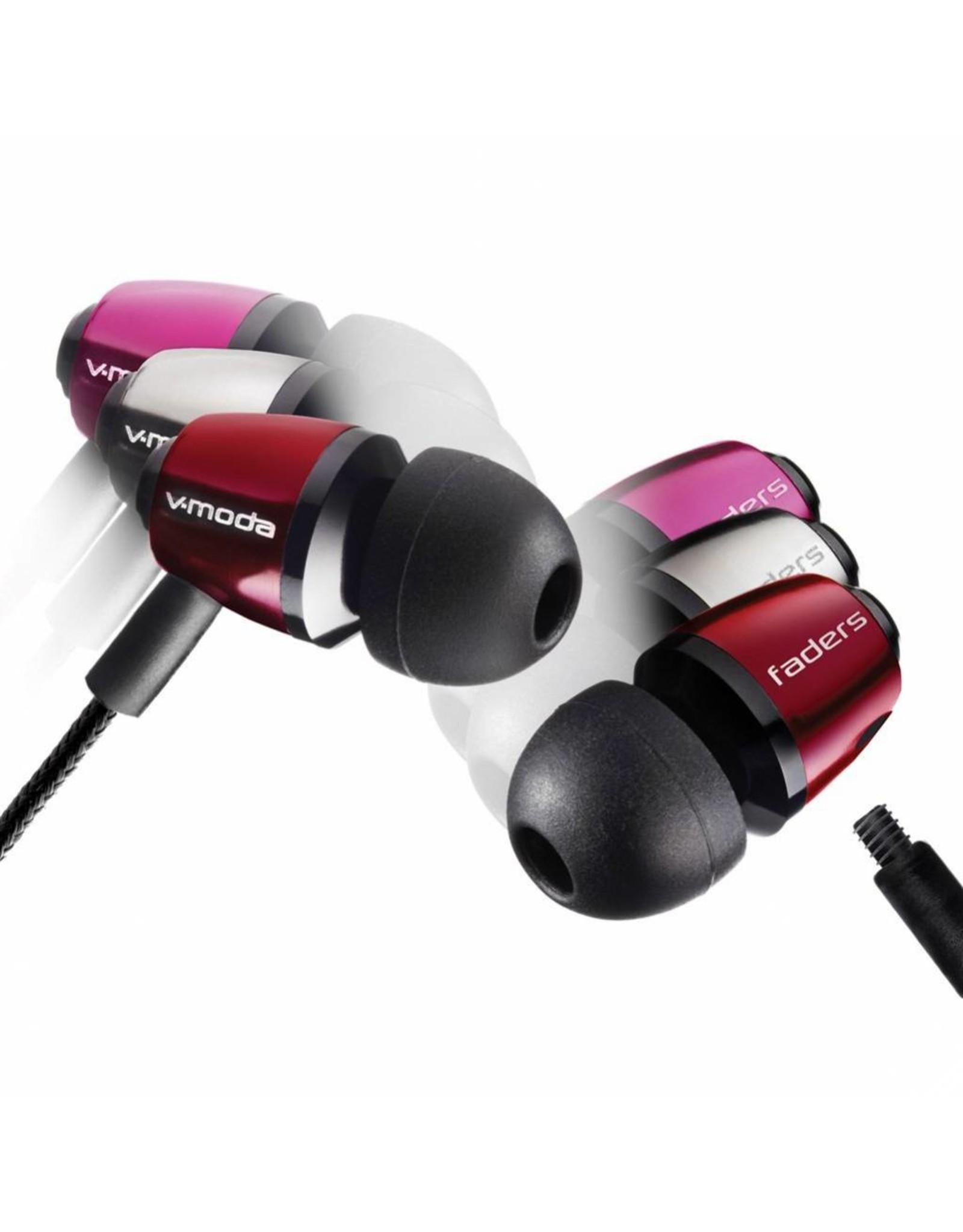 V-MODA  EA-VFD-RD faders Vip electro rouge - red Gehörschutz