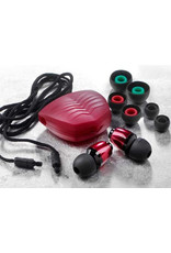 V-MODA  EA-VFD-RD faders Vip electro rouge - red hearing protection