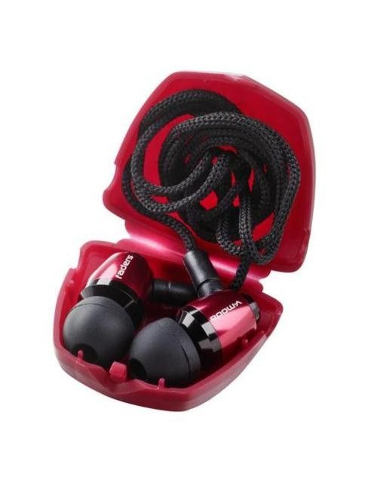 V-MODA  EA-VFD-RD faders Vip electro rouge - red hearing protection