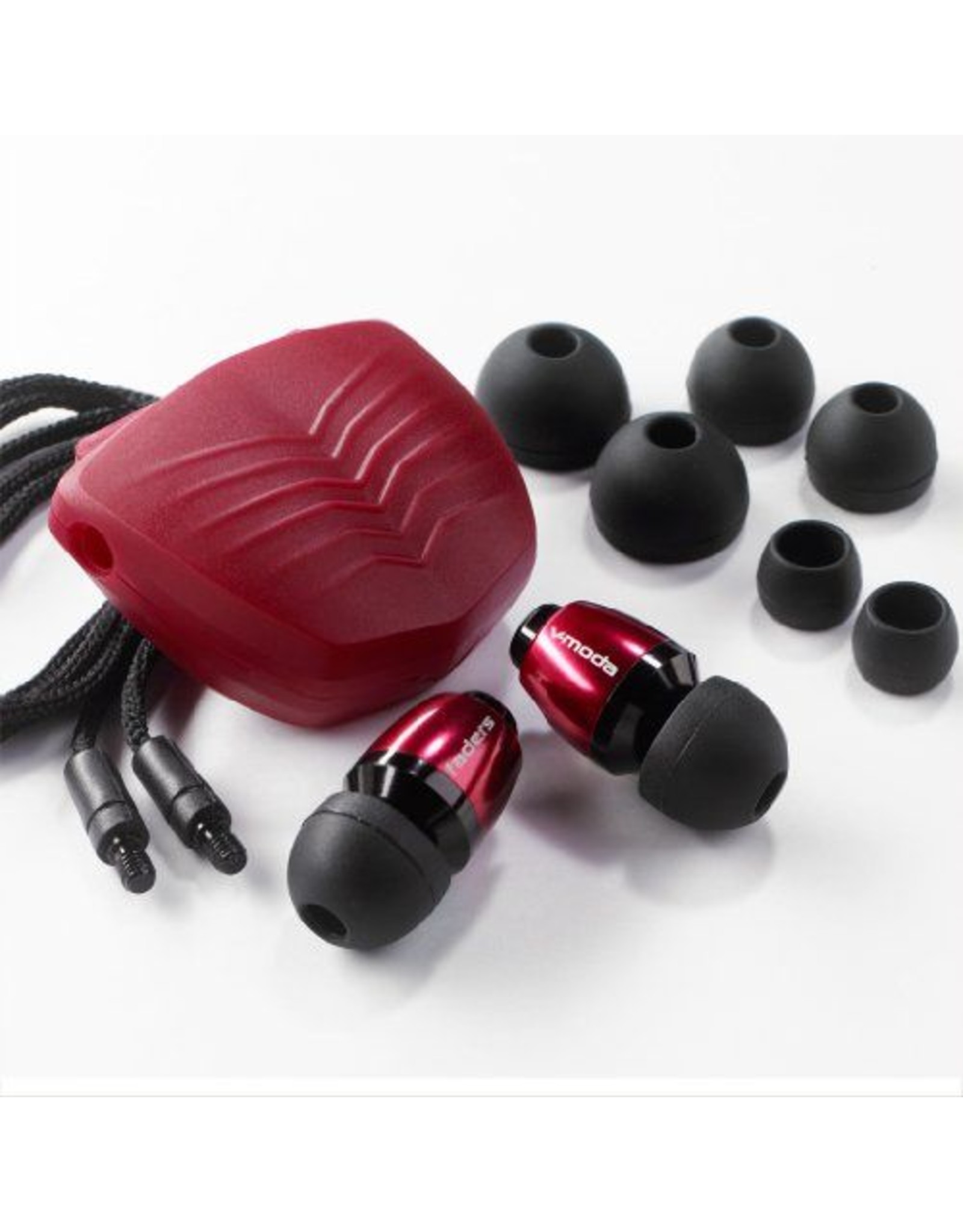 V-MODA  EA-VFD-RD faders Vip electro rouge - red Gehörschutz