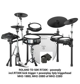 Roland TD-50K-HYBRID TD50K incl. RT-30K & powerply mesh head