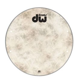 DW drumworkshop DW bass drum front head Fiber Skin 23 "DRDHFS23K