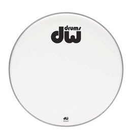 DW drumworkshop DW bass drum front head bilayer coated white 23 "DRDHACW23K