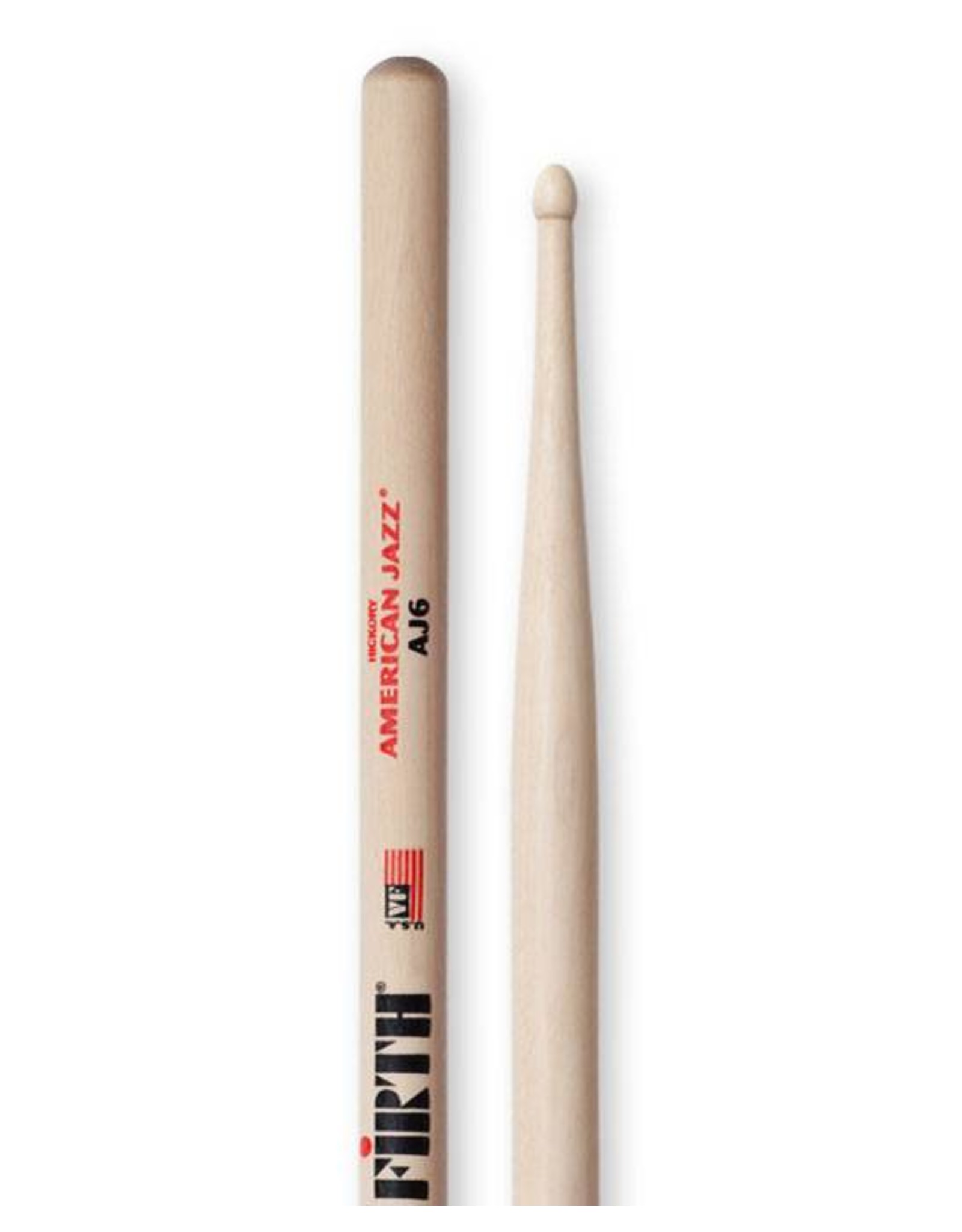 Vic Firth  AJ6 American jazz hickory drumsticks