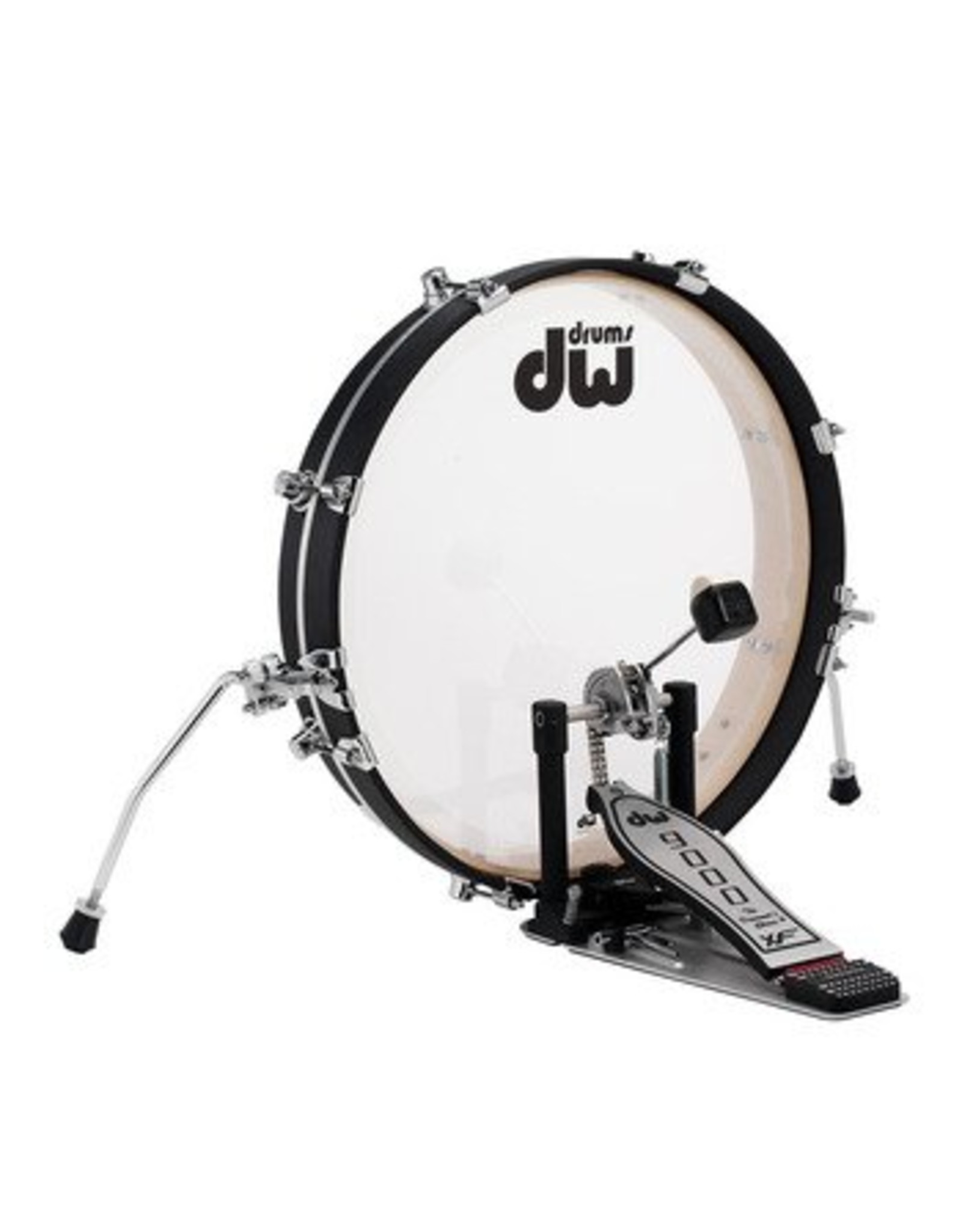 DW drumworkshop PANCAKE DDBD0320BLCR - DESIGN SERIE BASS DRUM 20 x 2.5