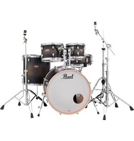 Pearl DMP925S / C262 DECADE Satin Black Burst drum incl. HWP830 hardware pack