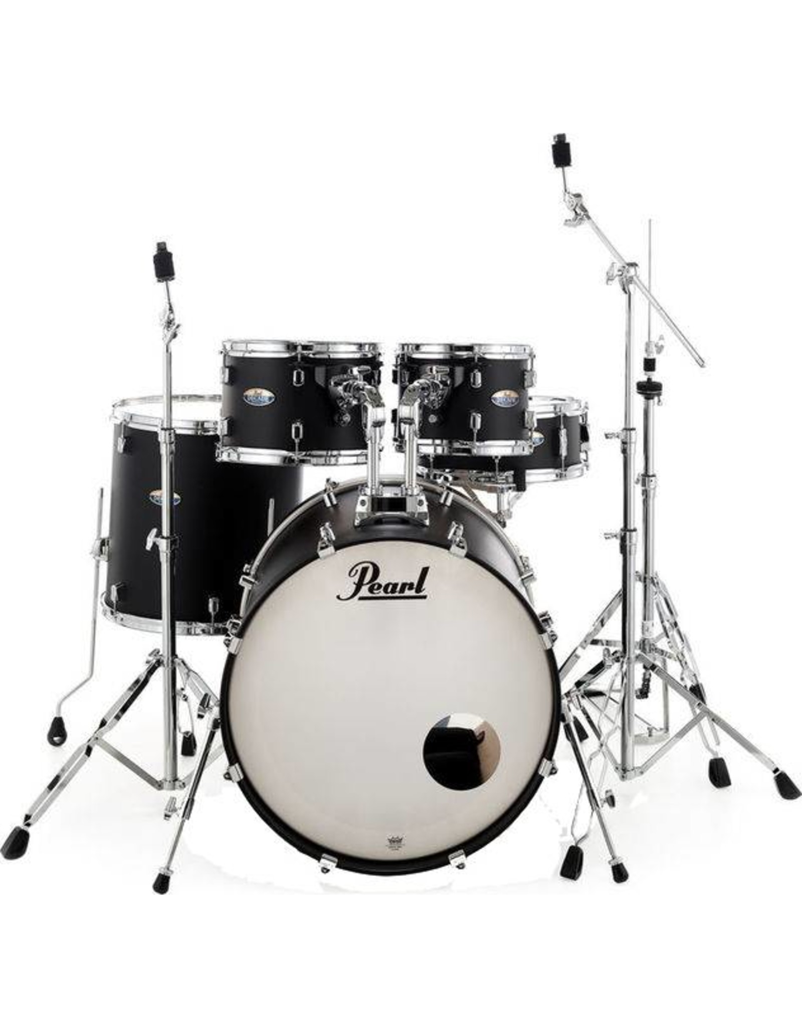Pearl DMP925S / C227 JAHRZEHNT Satin Black Slate Drums inkl. HWP830 Hardware Pack
