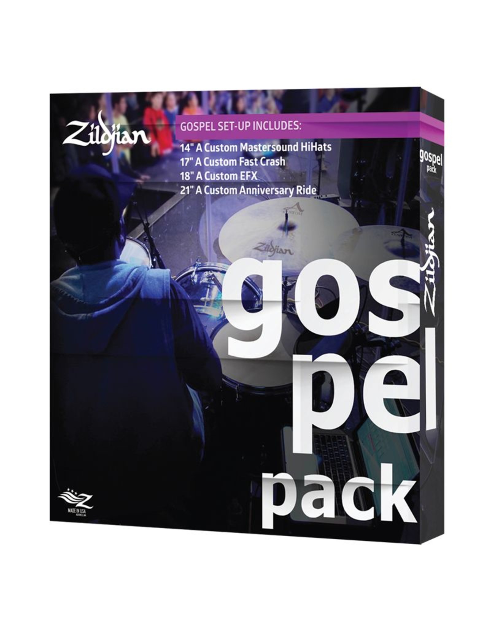 Zildjian AC0801G GOSPEL MUSIC PACK BOX SET ZIA0801G