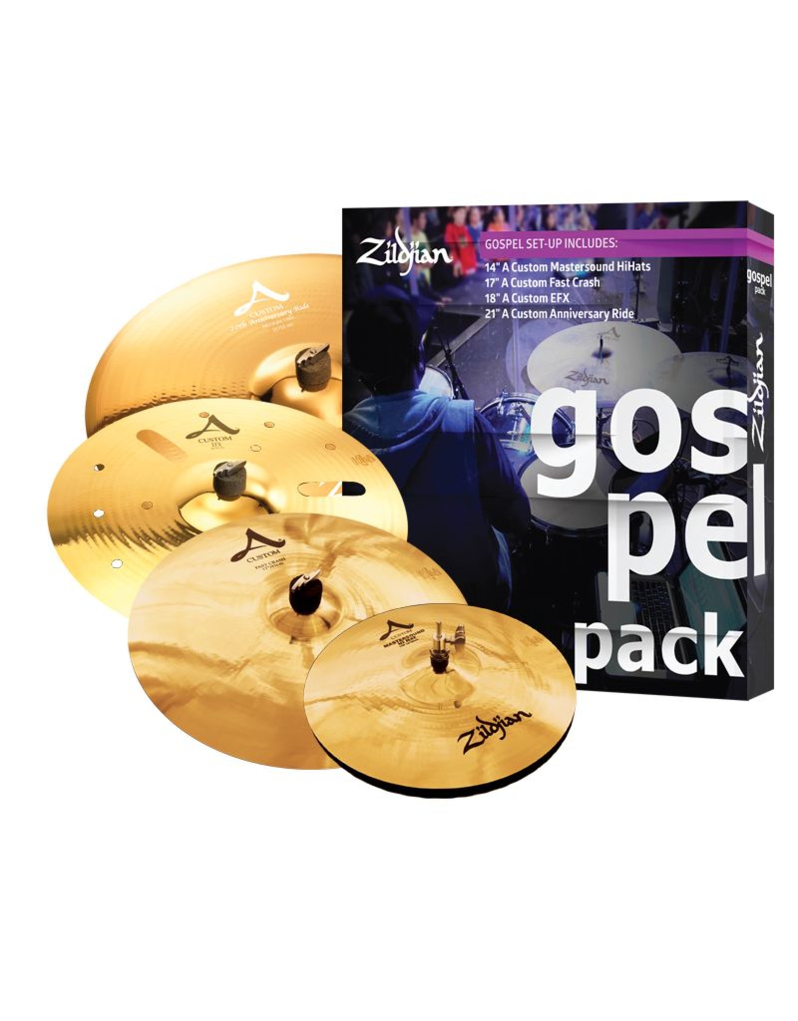 Zildjian AC0801G GOSPEL MUSIC PACK BOX SET ZIA0801G