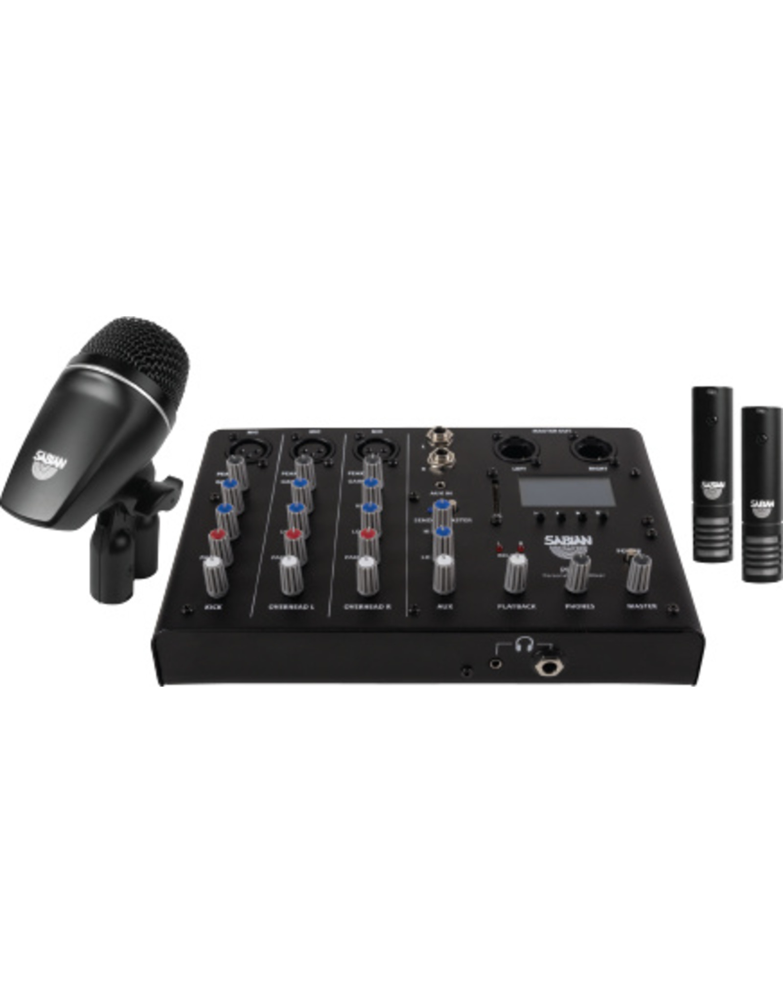 Sabian PSA SSKIT drum microfoon mixer, recording kit