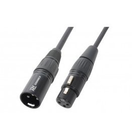 PD Power Dynamics PD Connex Cable XLR male / female 8m Black 176.025 EAN: 8715693001709