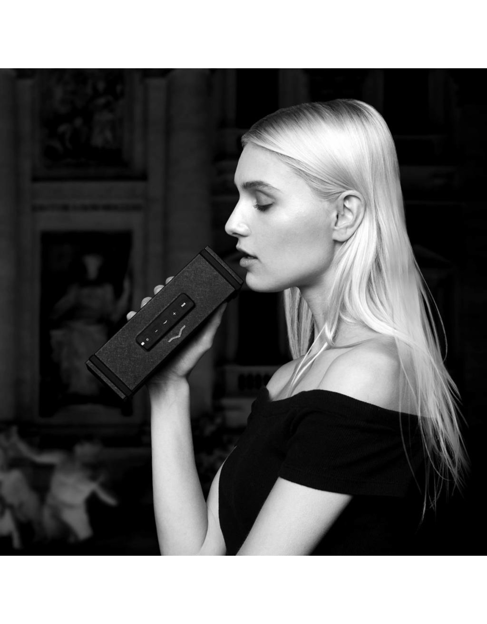 V-MODA  Remix Black Bluetooth speaker + hoofdtelefoonversterker