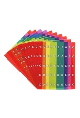 Boomwhackers Chroma Hinweise Aufkleben Ons BW CNS1 Farbe Koordination Aufkleber