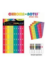 Boomwhackers  Chroma-Notes Stick-Ons BW CNS1 Color Coordination Stickers