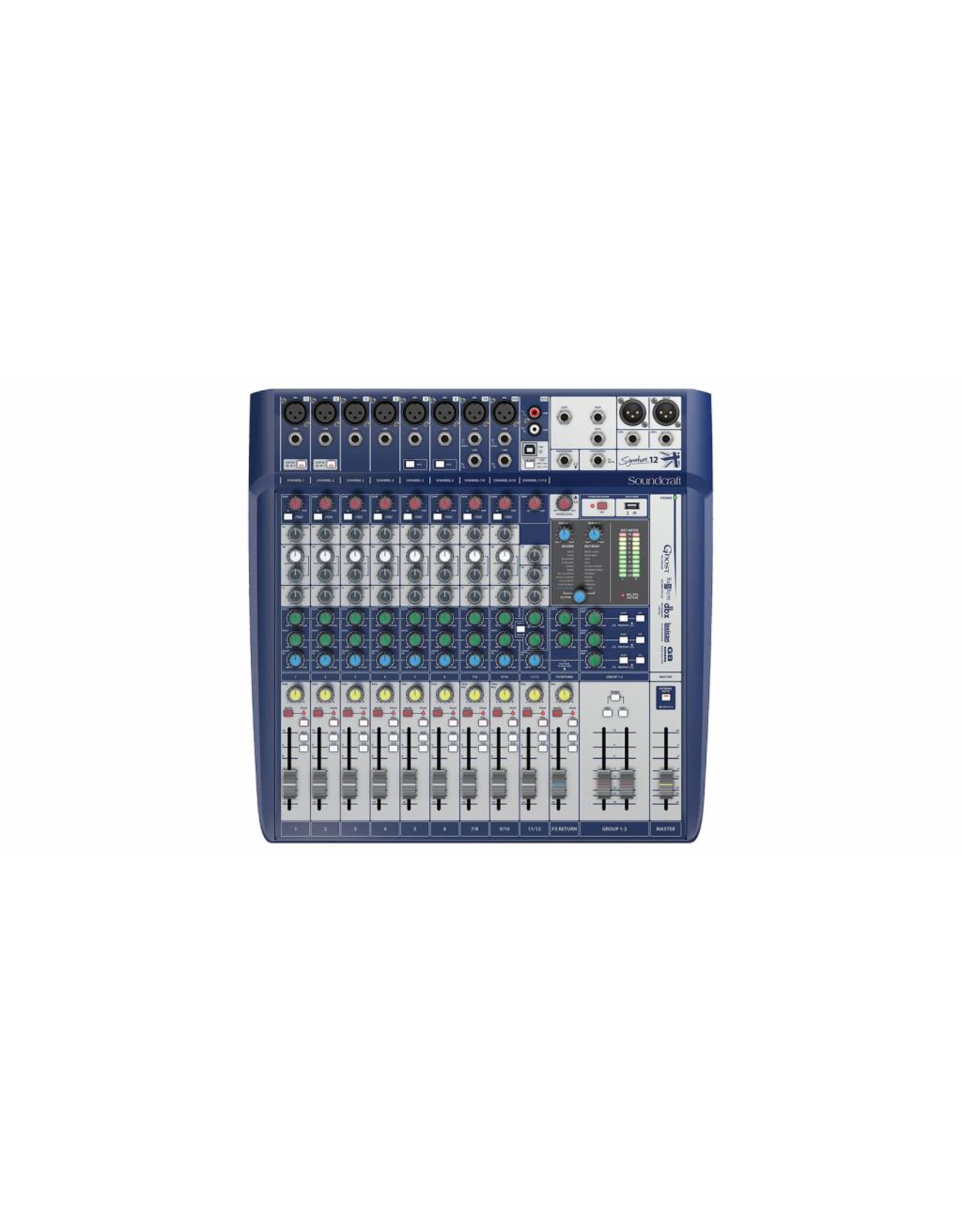 Soundcraft  Signature 12 mixer mengpaneel