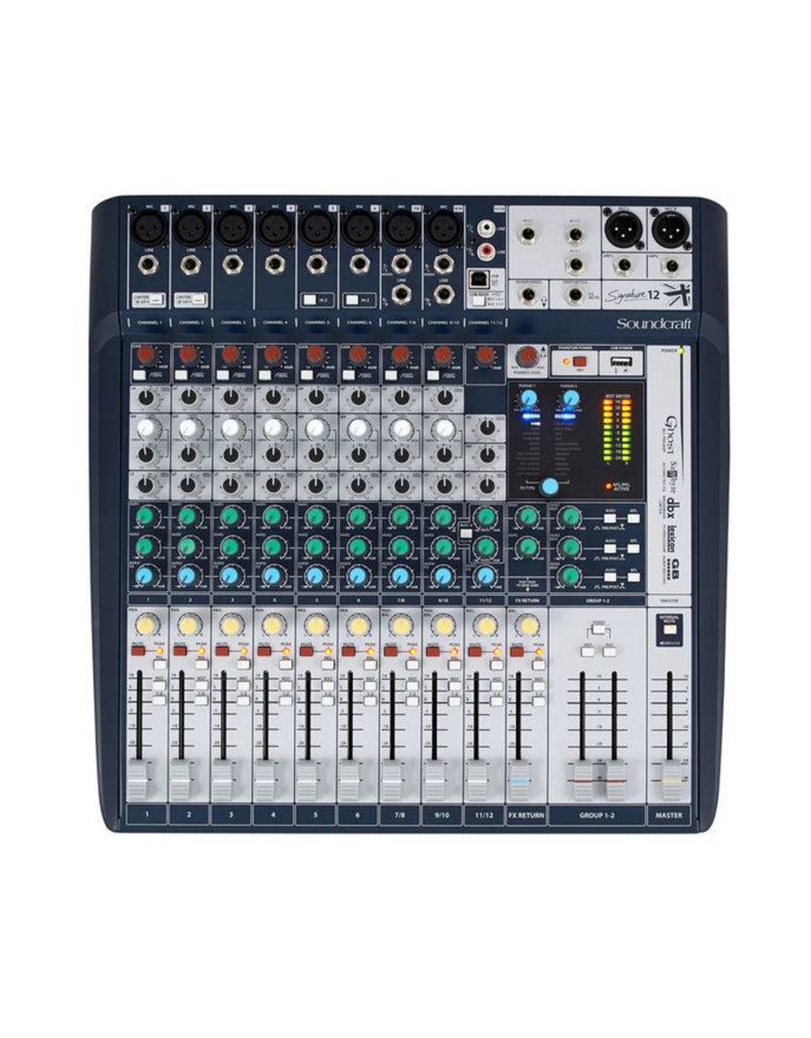 Soundcraft  Signature 12 mixer mengpaneel